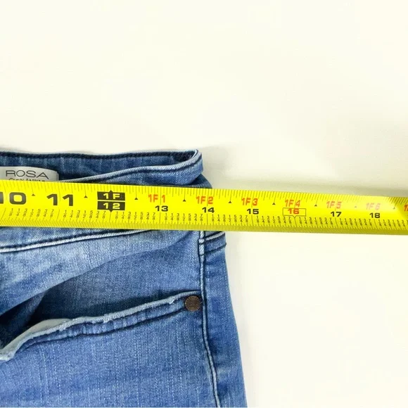 Sofia by Sofia Vergara Women’s Rosa Curvy Ankle Medium Wash Denim Jeans | 12 - Picture 13 of 16